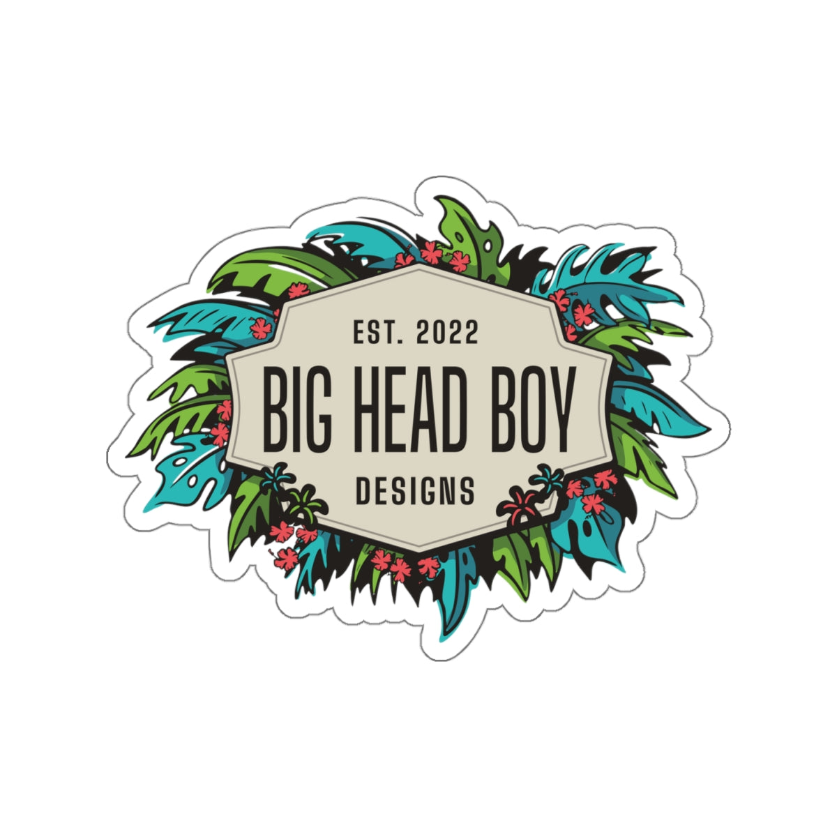 Coastal Boy Sticker