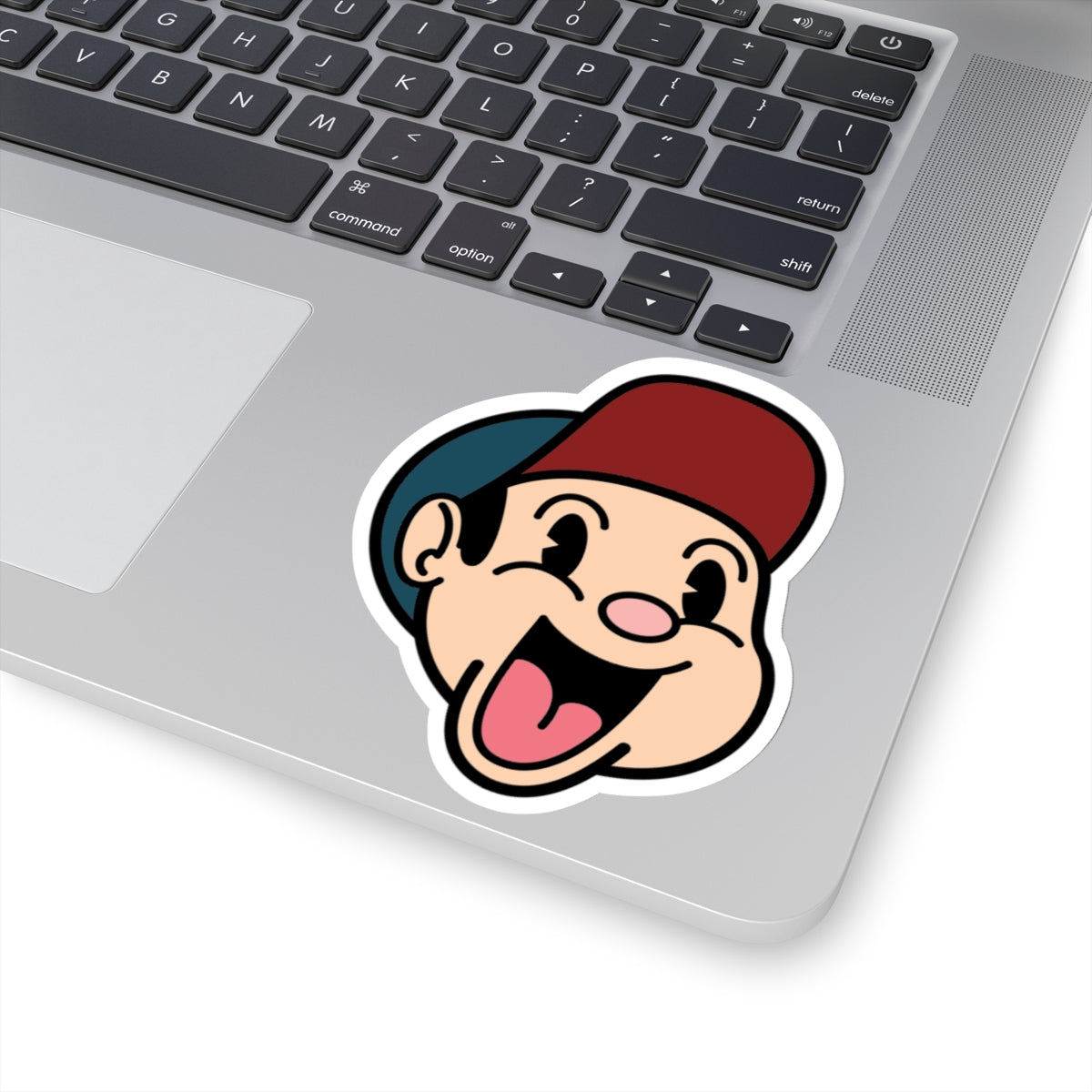 Happy Big Head Sticker