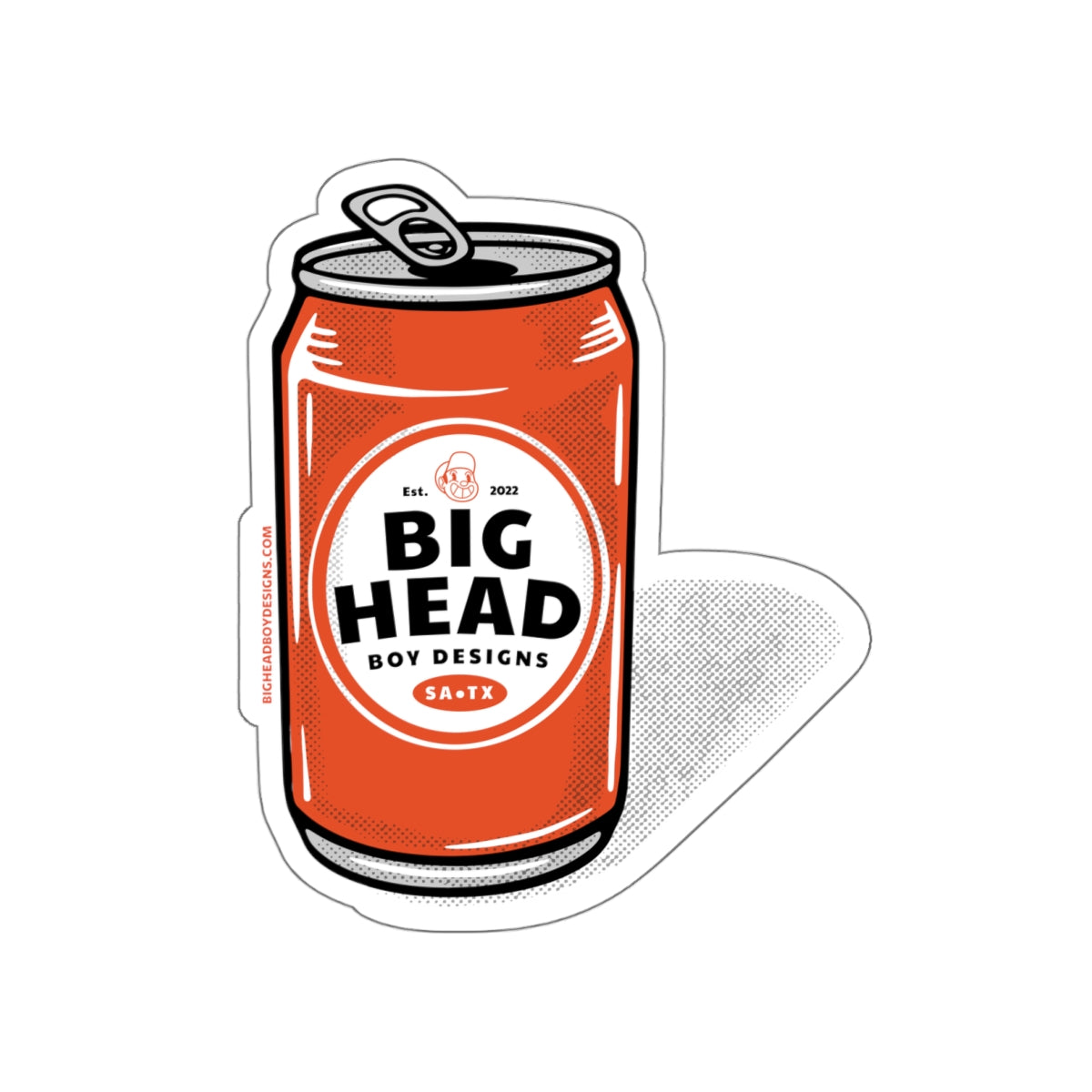 Big Head Brew Sticker