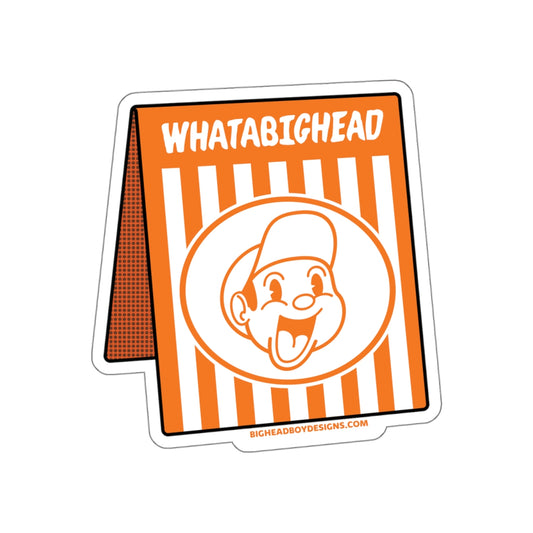 Whatabighead Sticker